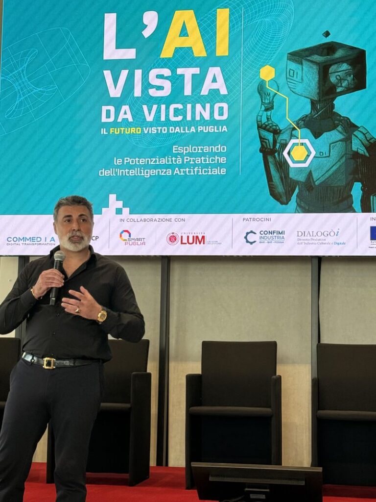 28 febbraio 2025: Covengno “L’AI vista da vicino” presso Università Lum. 